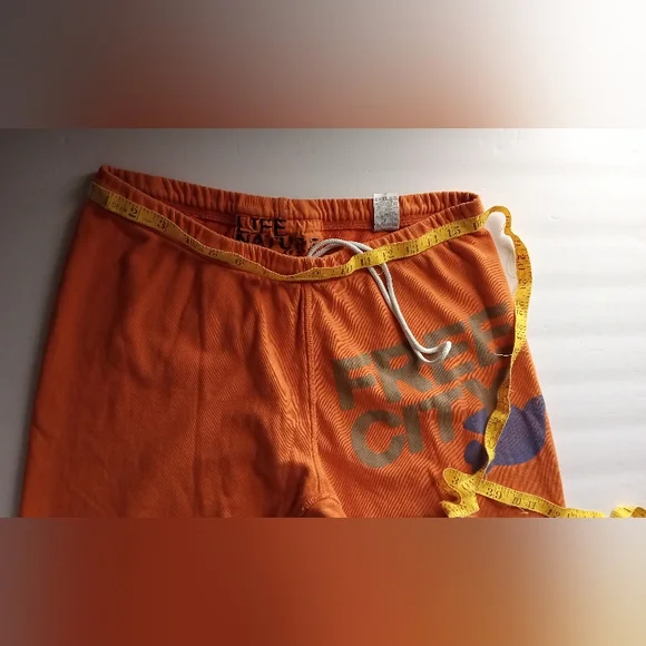Freecity- Orange Track Pants - Picture 6 of 10